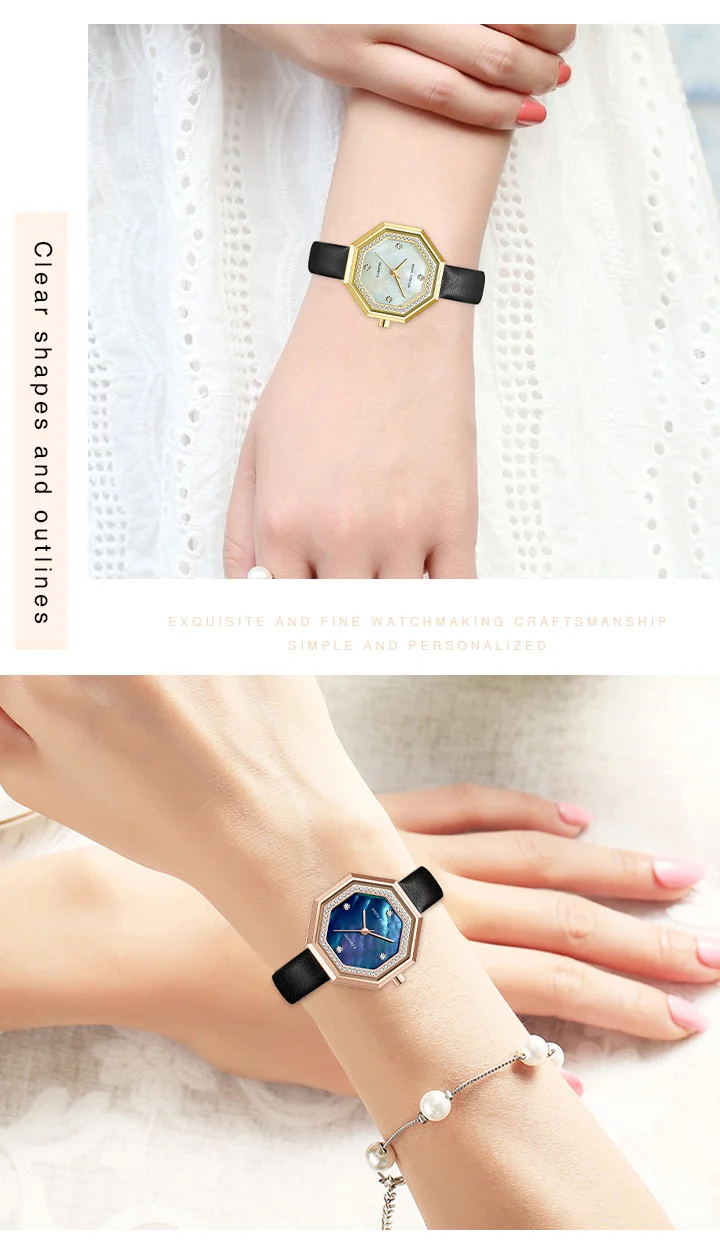 MINI FOCUS Elegance Shenzhen Women Timepiece – Stainless Steel Strap Waterproof Small Leisure Watch
