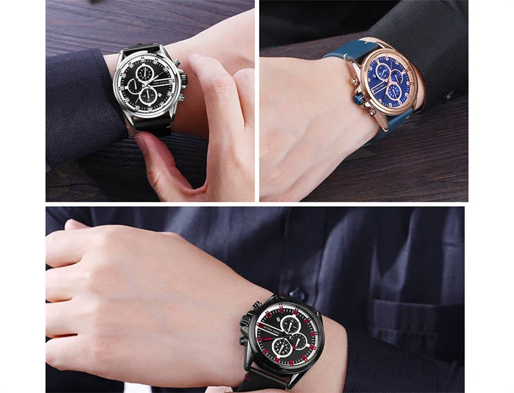 MINI FOCUS MF0130G Men's Quartz Chronograph Watch | Waterproof Business Watch Supplier