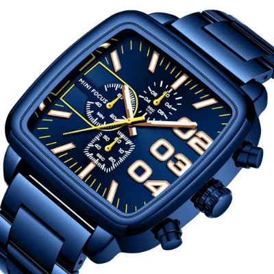 MINI FOCUS Quartz Waterproof Luminous Brand Men's