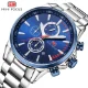 Mini Focus Men's Sport Racing Style Chronograph Watch