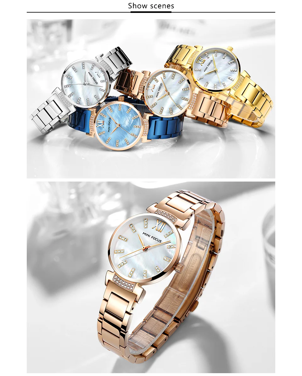 Mini Focus MF0227L Fashion Women’s Dress Watch | Luxury Waterproof Quartz Ladies Wristwatch Wholesale Supplier