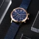 Mini Focus Men’s Business Quartz Watch Stainless Steel Mesh