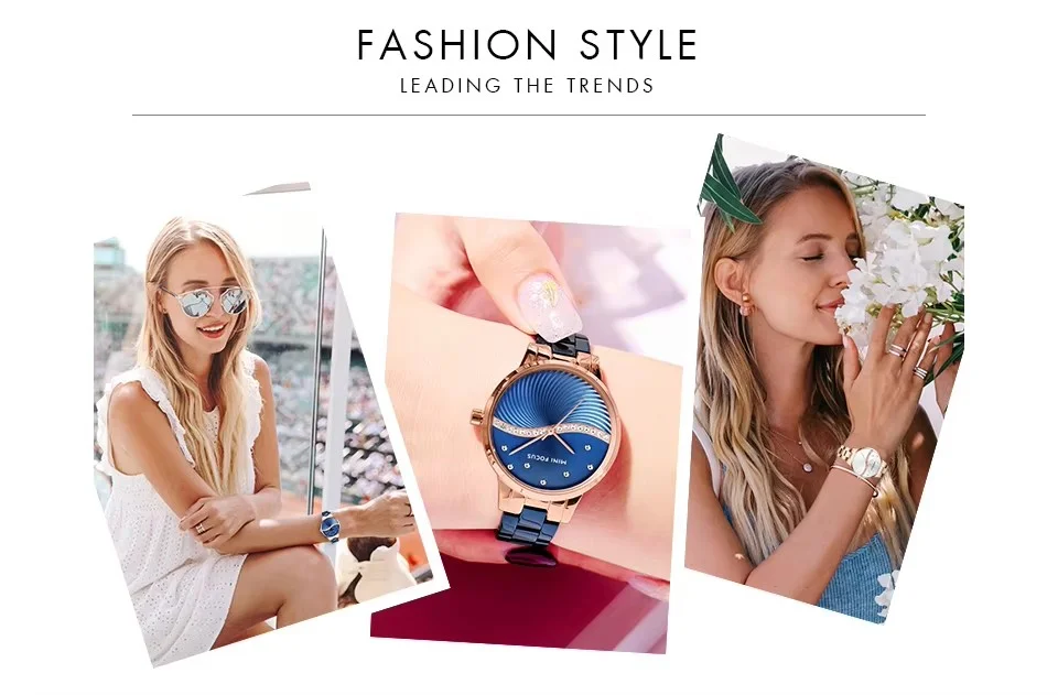 MINI FOCUS Women's Quartz Watch | Stainless Steel Band | Factory Direct OEM Supplier