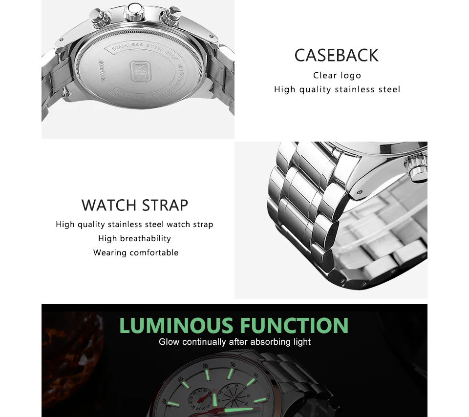 Mini Focus 0081 Men's Quartz Watch | High Quality Luminous Date Waterproof Band Fashion Accessory