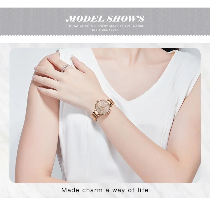 Timeless Elegance in Every Detail &ndash; MINI FOCUS Women's Mesh Stainless Steel Quartz Watch