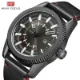 Mini Focus Fashion Men’s Quartz Watch with Leather Strap –