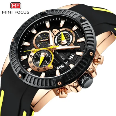 Mini Focus Men’s Fashion Sports Watch Waterproof Quartz