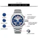 MINI FOCUS MF0612G Quartz Watch 43mm Steel