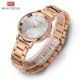 Mini Focus Women's Quartz Watch Diamond Dial Stainless