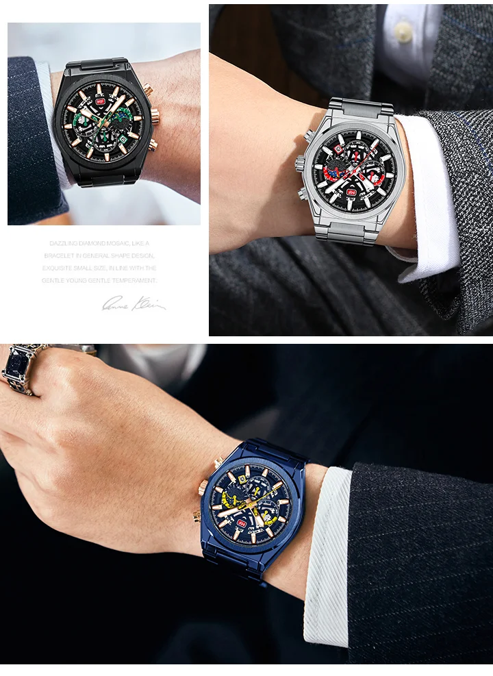 MINI FOCUS Classic Men’s Business Watch – Waterproof Quartz Timepiece for Modern Professionals
