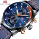 Mini Focus Men’s Leather Band Sports Watch Factory Wholesale