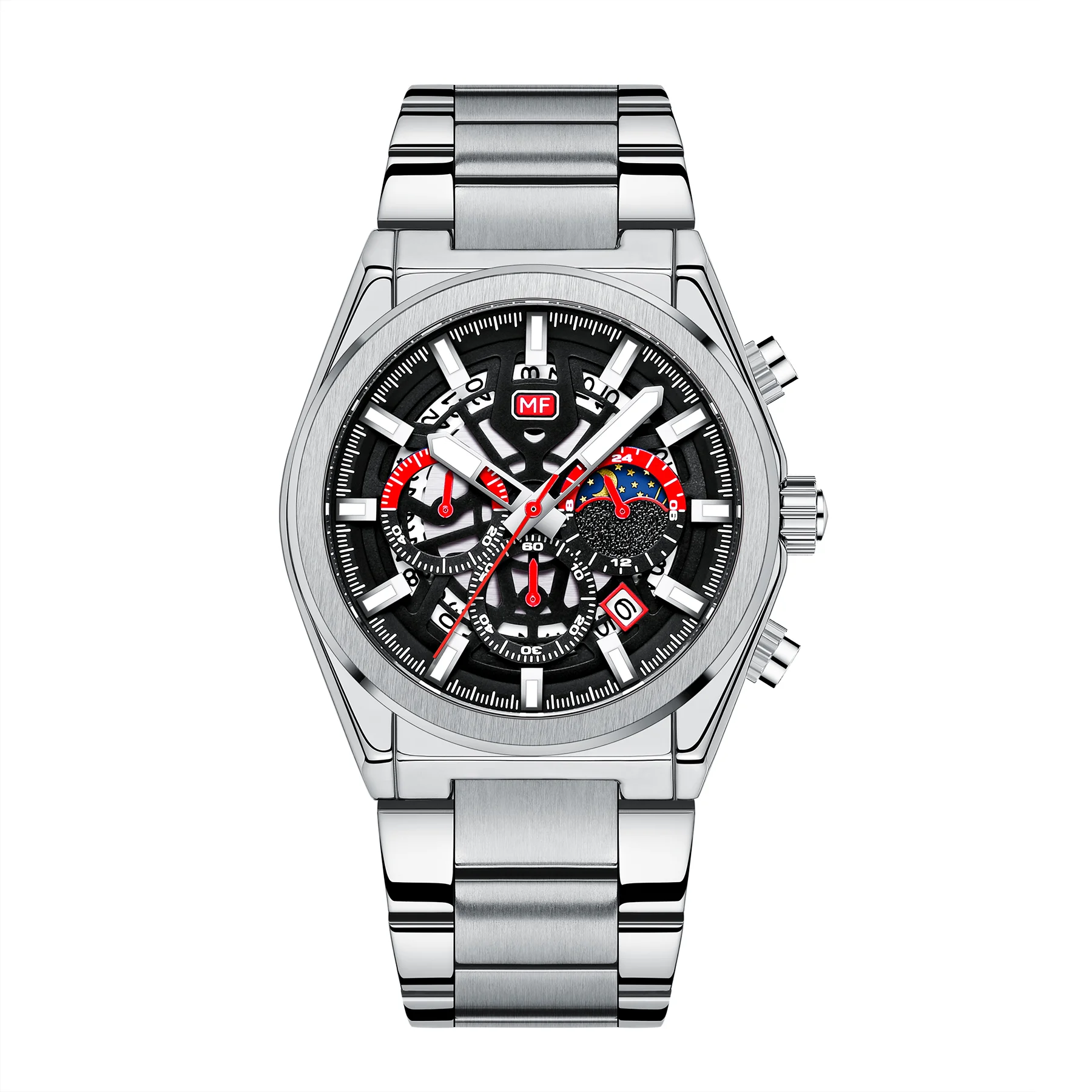 MINI FOCUS Classic Men’s Business Watch – Waterproof Quartz