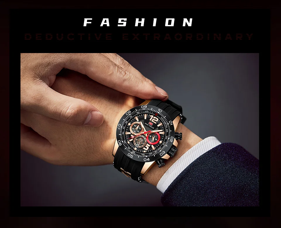Mini Focus Men’s Sports Chronograph Watch – Luminous, Waterproof, Factory Wholesale