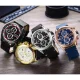 MINI FOCUS Men's Quartz Chronograph Watch Waterproof