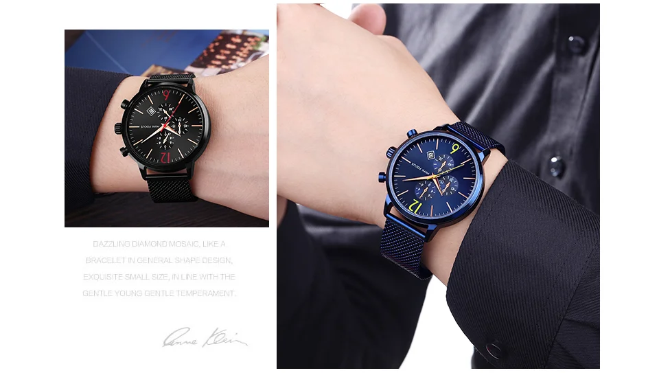 MINI FOCUS MF0185G Men’s Luxury Quartz Watch | Waterproof Factory Price Stainless Steel Strap