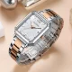 Elegant Square Ladies Watch – MINI FOCUS Stainless Steel