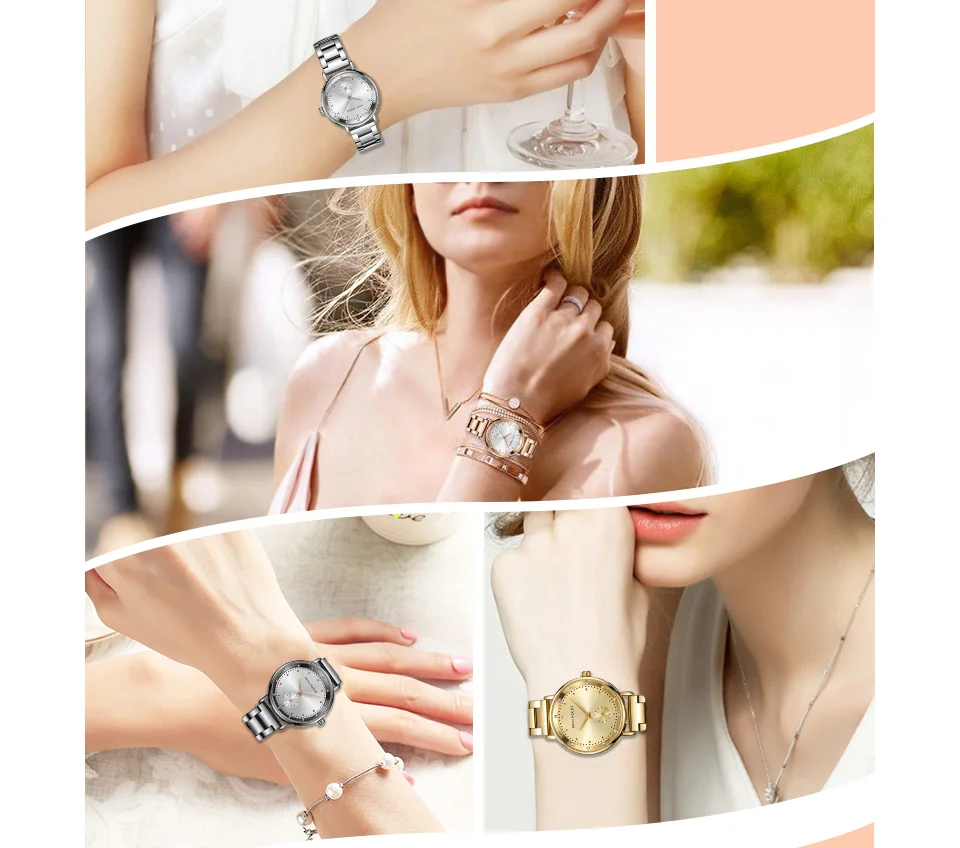 Mini Focus MF0037L Women's Quartz Watch | Diamond Dial Stainless Steel Bracelet | Japan Movement Wholesale