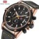 MINI FOCUS Classic Business Men’s Watch Waterproof Leather