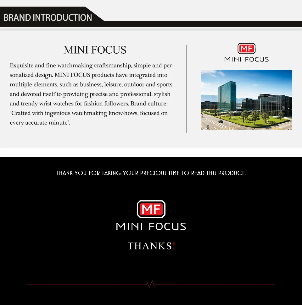 MINI FOCUS MF0159L Women’s Luxury Quartz Watch | Blue Leather Strap Elegant Iced-Out Ladies Wrist Watch with Box