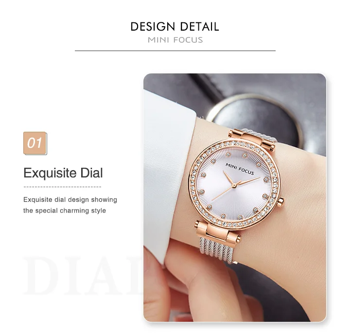 Elegant Women's Stainless Steel Quartz Watch Fashion Analog Timepiece for Global Wholesale Buyers