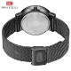 Waterproof Men’s Quartz Watch with Calendar – Stainless