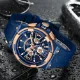 Men’s Quartz Chronograph Sport Watch with Luminous Display