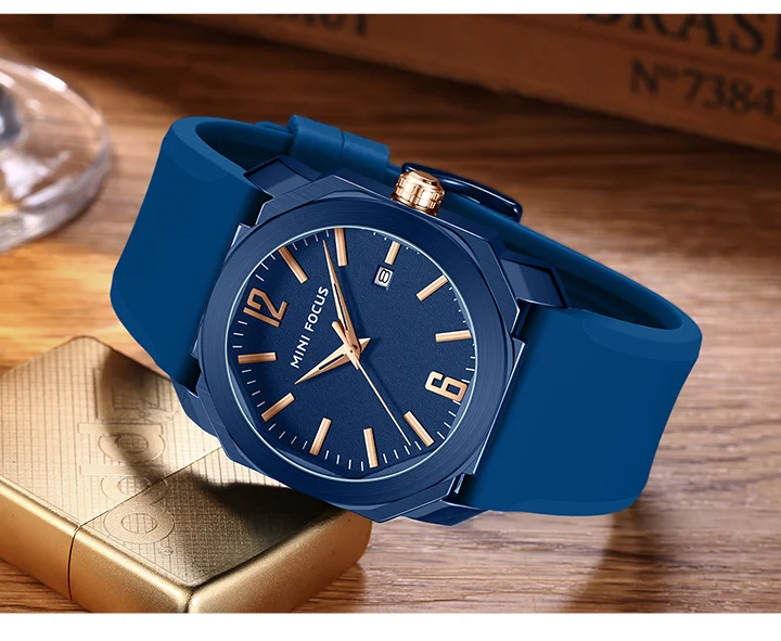 MINI FOCUS MF0248G Simplicity Watch | Trendy Waterproof Luminous Quartz Watch for Men