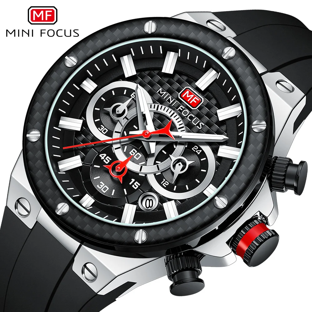 Top Sale Men’s Multifunction Chronograph Quartz Watch with