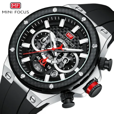 Top Sale Men’s Multifunction Chronograph Quartz Watch with
