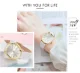 Mini Focus Women’s Quartz Watch Elegant Blue Dial