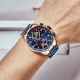 Mini Focus Men’s Luxury Stainless Steel Quartz Watch Silver