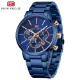 Luxury Men's Quartz Watch with Stainless Steel Band –