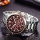 MINI FOCUS Men’s Quartz Sports Watch Stainless Steel