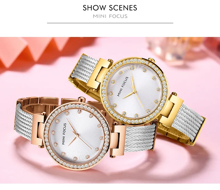Elegant Women's Stainless Steel Quartz Watch Fashion Analog Timepiece for Global Wholesale Buyers