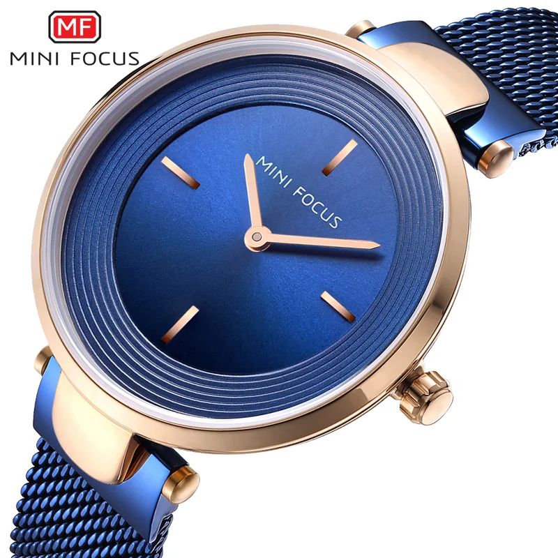 MINI FOCUS MF0195L Women’s Casual Quartz Watch | Stainless Steel Band | Factory Wholesale