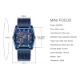 Mini Focus Cool Man Quartz Square Shape Watches Analog