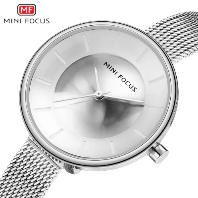 Elegant Stainless Steel Mesh Women’s Watch – Modern Business