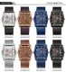 Mini Focus Cool Man Quartz Square Shape Watches Analog