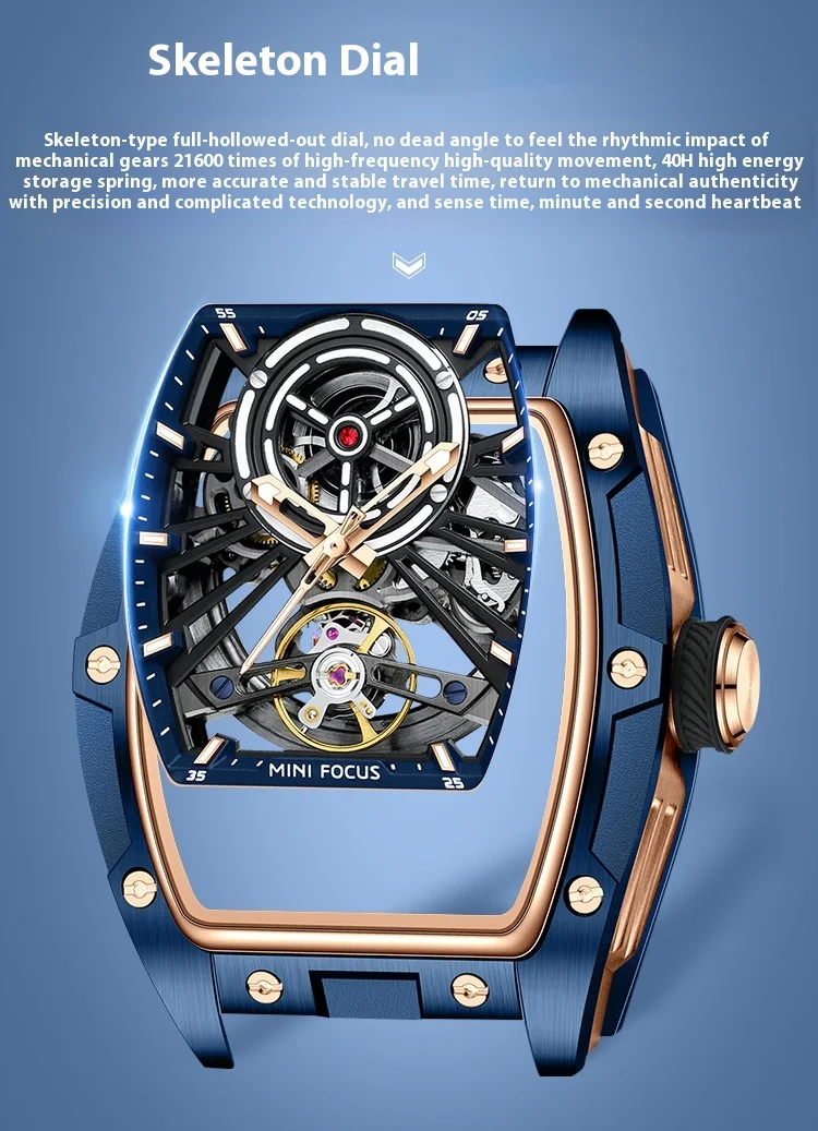 MF0603G Mini Focus Men's Sport Watch | Stylish Quartz Timepiece for Active Lifestyle