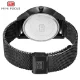 Mini Focus Men’s Luxury Mesh Band Business Watch Waterproof