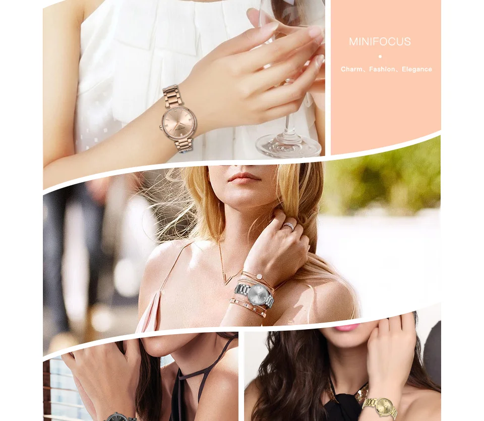 Mini Focus MF0031L Women’s Business Quartz Watch | Fashion Casual Lady Wristwatch | Factory Wholesale Supplier