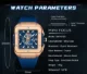MINI FOCUS MF0475G Quartz Watch 45.5mm