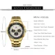 MINI FOCUS MF0613G Quartz Watch 47.5mm Steel