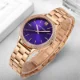 Mini Focus Women's Luxury Quartz Watch Purple Dial