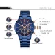 Luxury Men's Quartz Watch with Stainless Steel Band –