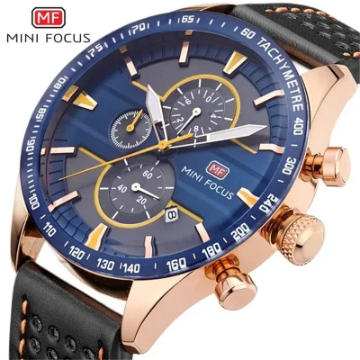Mini Focus Men’s Fashion Sport Watch Quartz Calendar