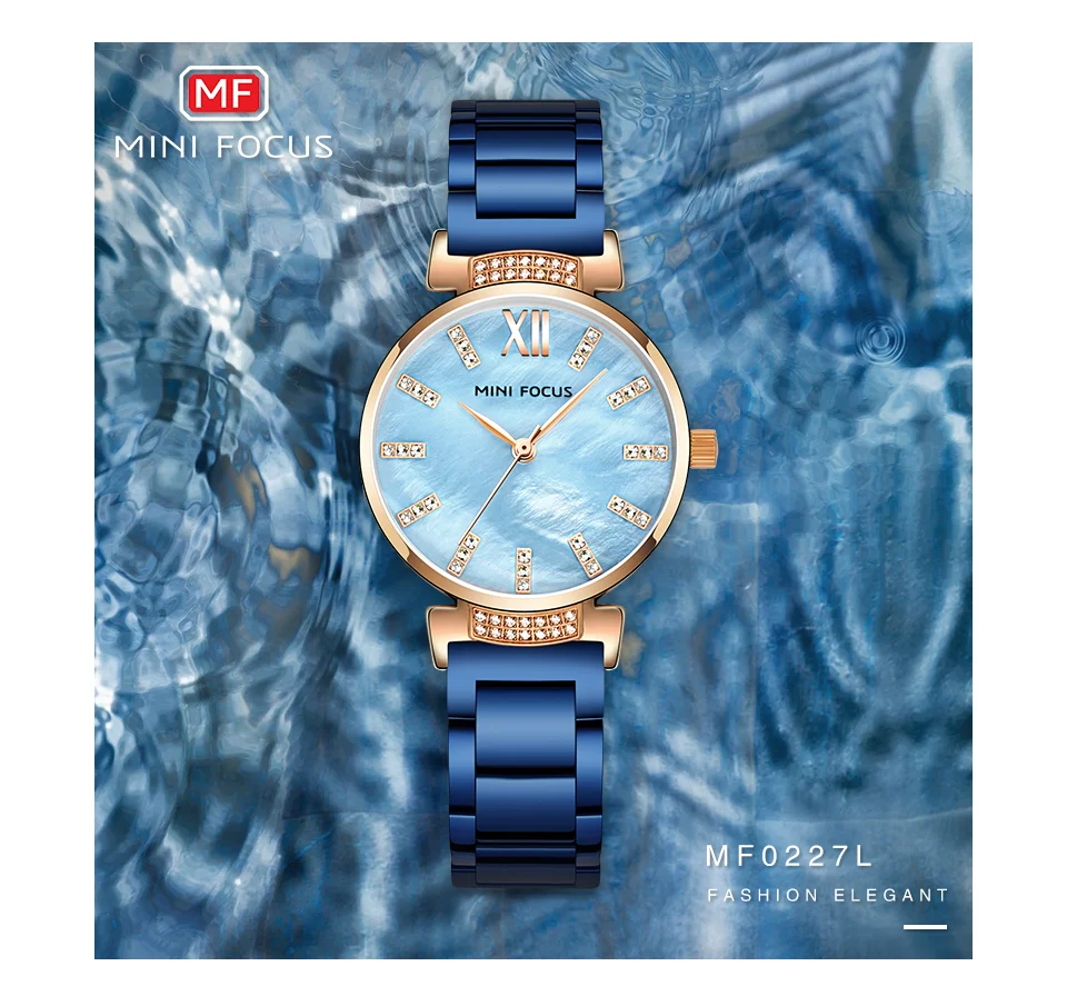 Mini Focus MF0227L Fashion Women’s Dress Watch | Luxury Waterproof Quartz Ladies Wristwatch Wholesale Supplier