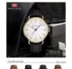 Mini Focus Vintage Quartz Men’s Watch Marine Dial & Brown