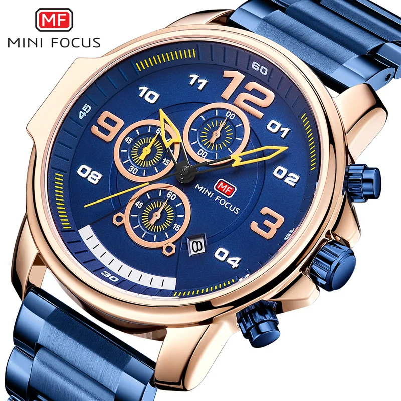 Mini Focus MF0229G Men’s Mechanical Watch | Custom Logo OEM Watches for Men | Factory Brand Supplier