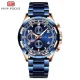 Mini Focus Men’s Luxury Chronograph Watch Stainless Steel